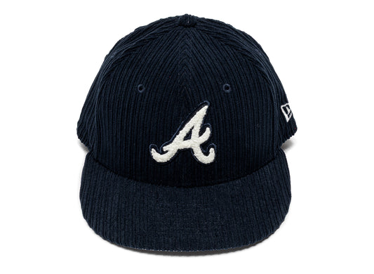 New Era Chenille Pop Atlanta Braves Fitted Hat