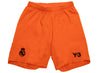 Adidas Y-3 x Real Madrid 23/24 Fourth Authentic Shorts in Orange