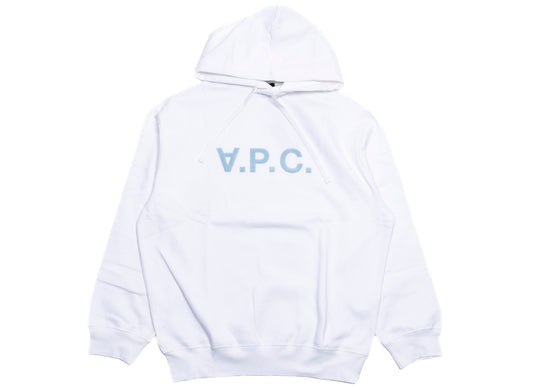 A.P.C. Grand VPC Oversized Hoodie in White xld