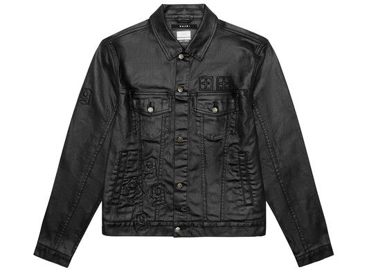 Ksubi x Juice WRLD 999 Black Wax Classic Jacket