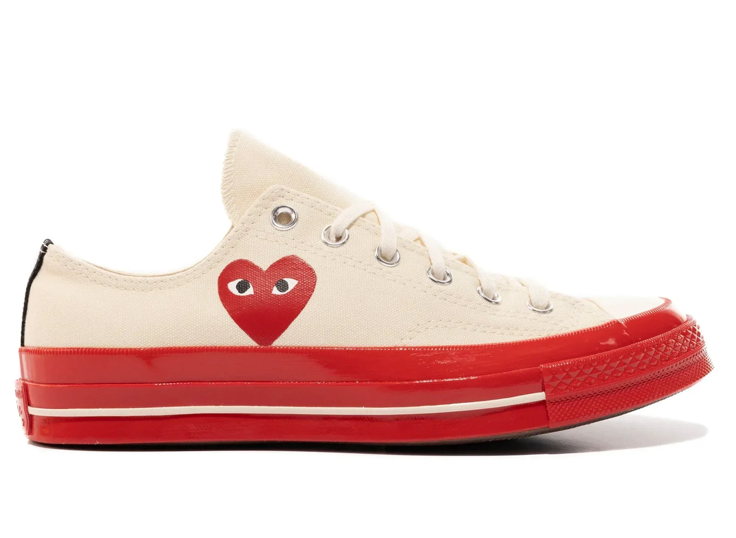 Comme Des Garçons PLAY x Converse Chuck 70 Low 'White/Red' – Oneness