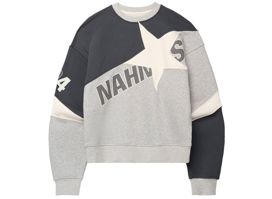 Nahmias MVP Crewneck in Grey Multi