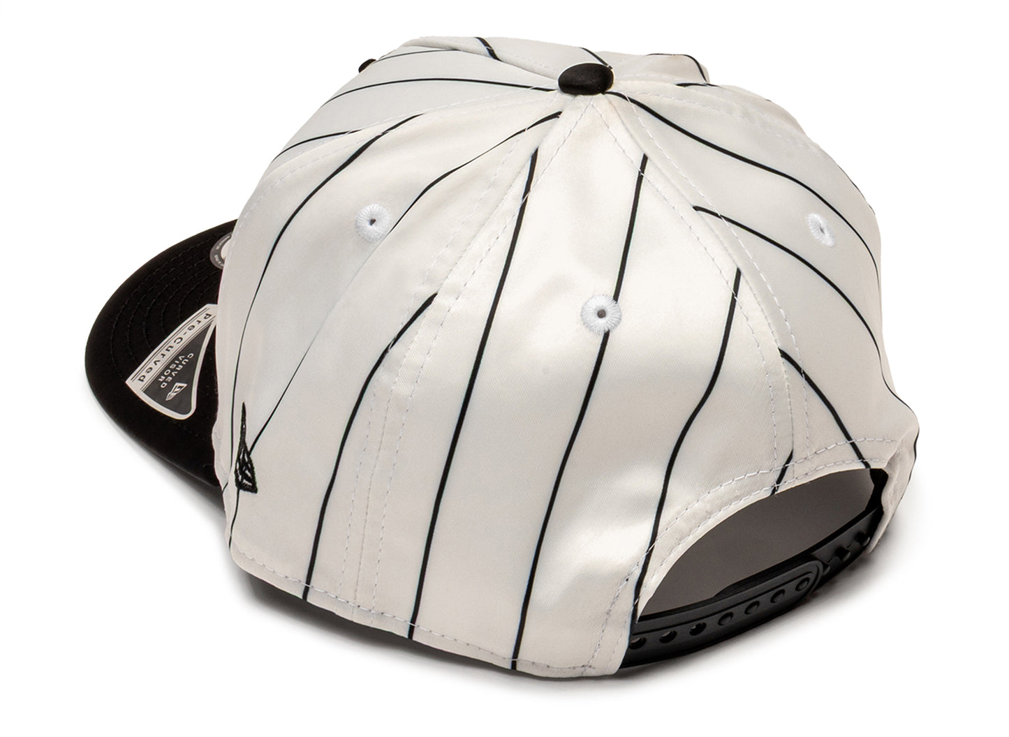 New Era 950AF Satin Pinstripe Chicago White Sox Snapback Hat