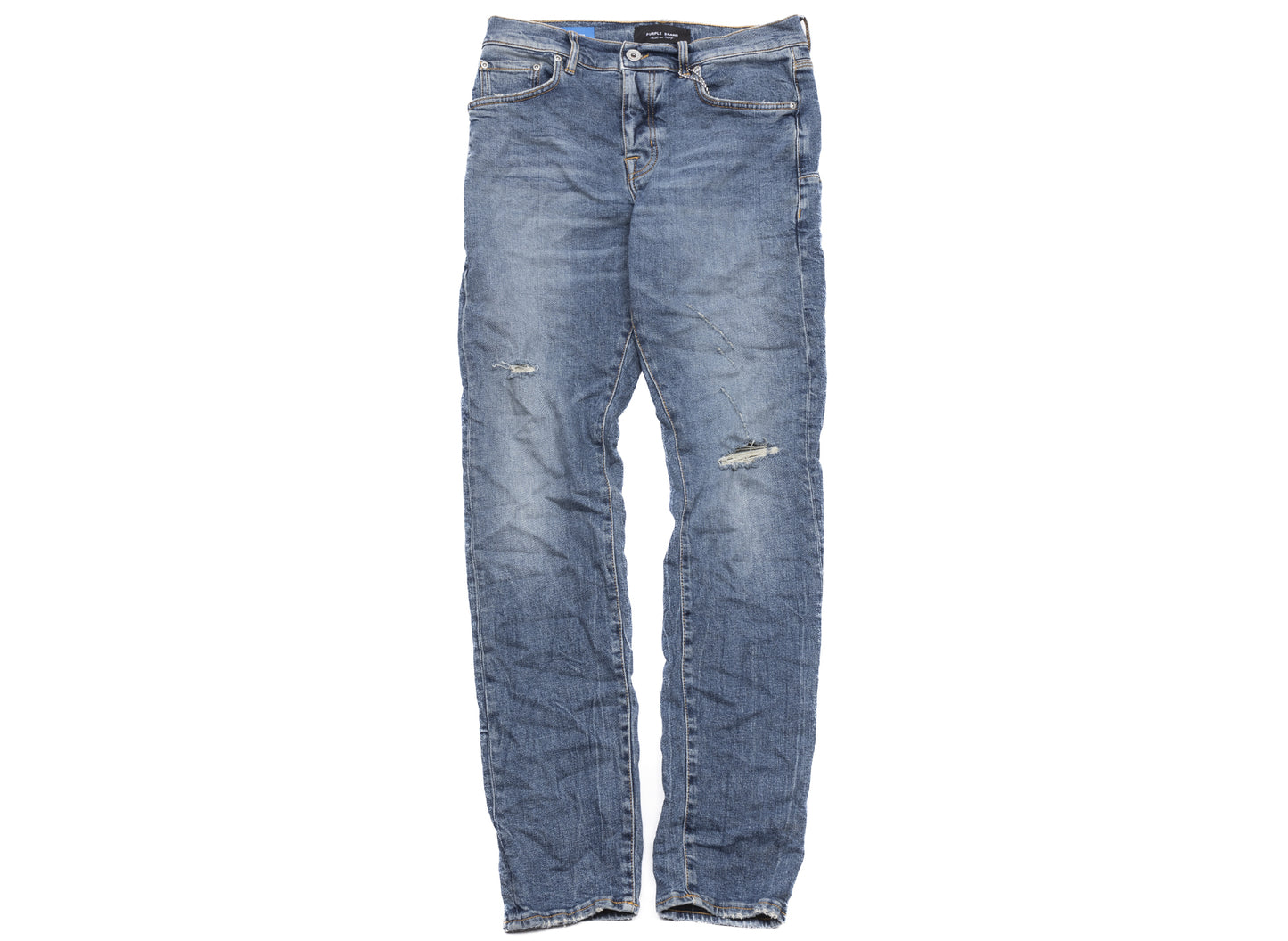 Purple Brand Thrashed Tinted Jeans