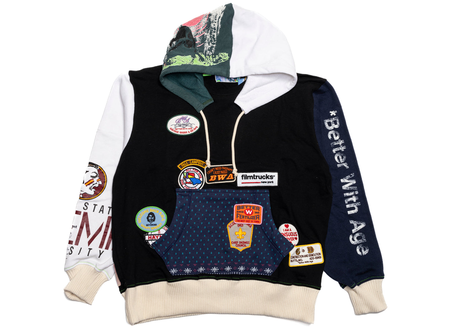 Better With Age Brando Afterhood Hoodie in Multi