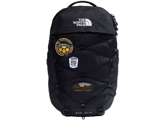 The North Face Borealis Patch Backpack in TNF Black / TNF White