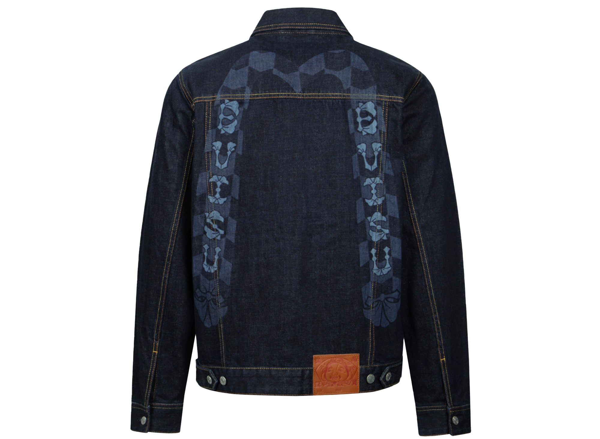 Evisu Monogram Daicock Printed Denim Jacket – Oneness Boutique