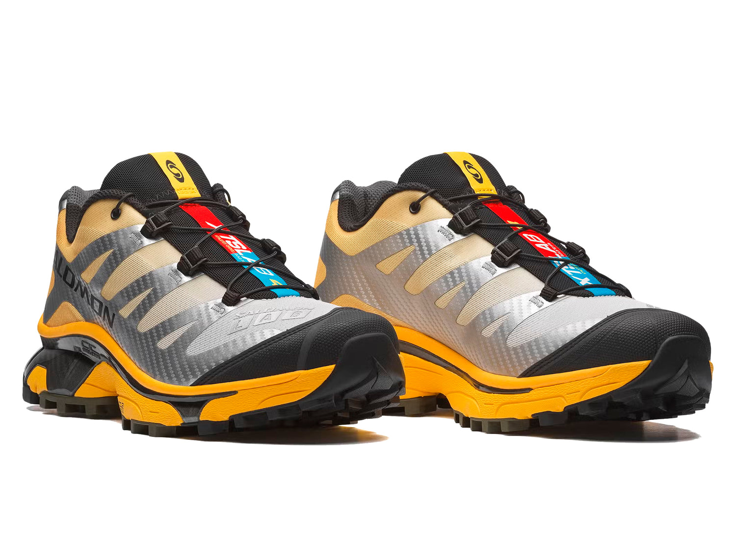 Salomon XT-4 OG in Silver / Lemon – view 2