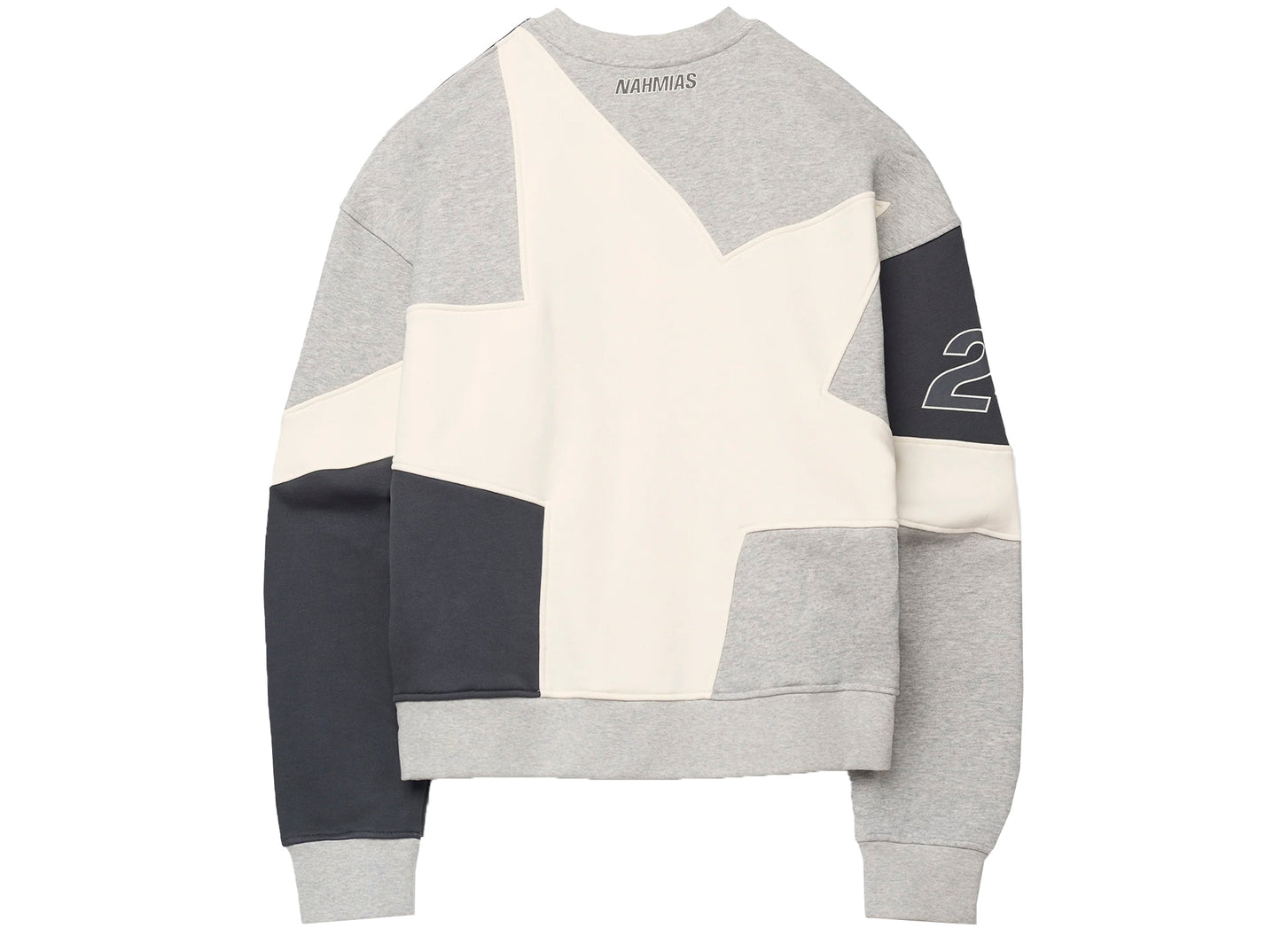 Nahmias MVP Crewneck in Grey Multi