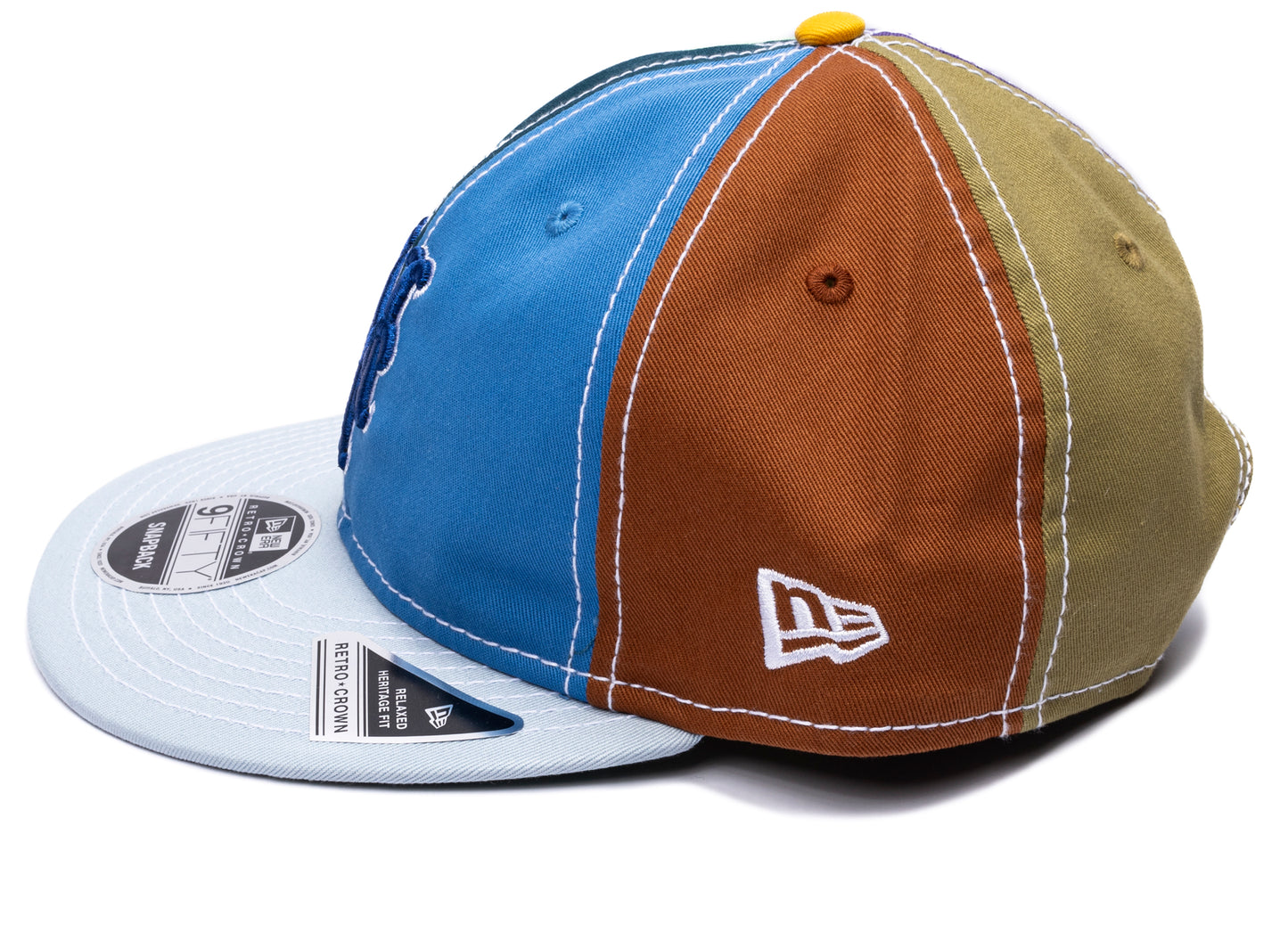 New Era x Sean Wotherspoon New York Mets Retro Crown 9Fifty Snapback Hat in Multi-Color