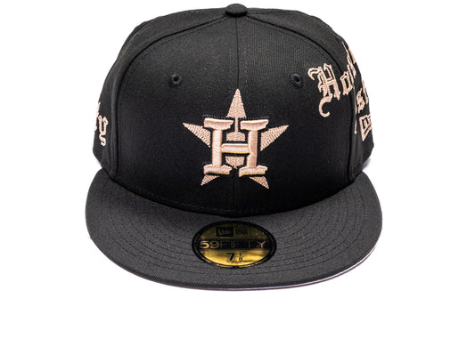 New Era MX Heritage Houston Astros 59Fifty Fitted Hat in team colors, unisex cap