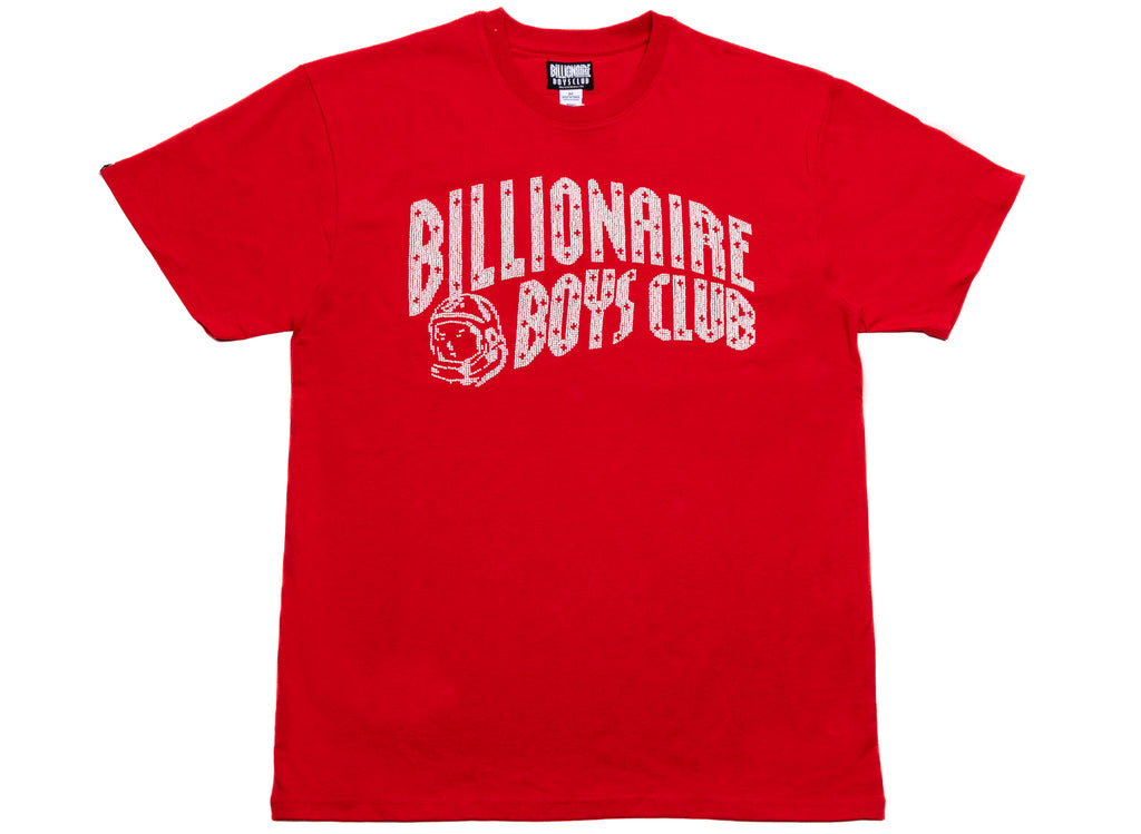 BBC Arch S/S Knit Tee in Red
