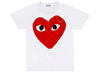 Comme des Garçons Play Double Heart T-Shirt v1
