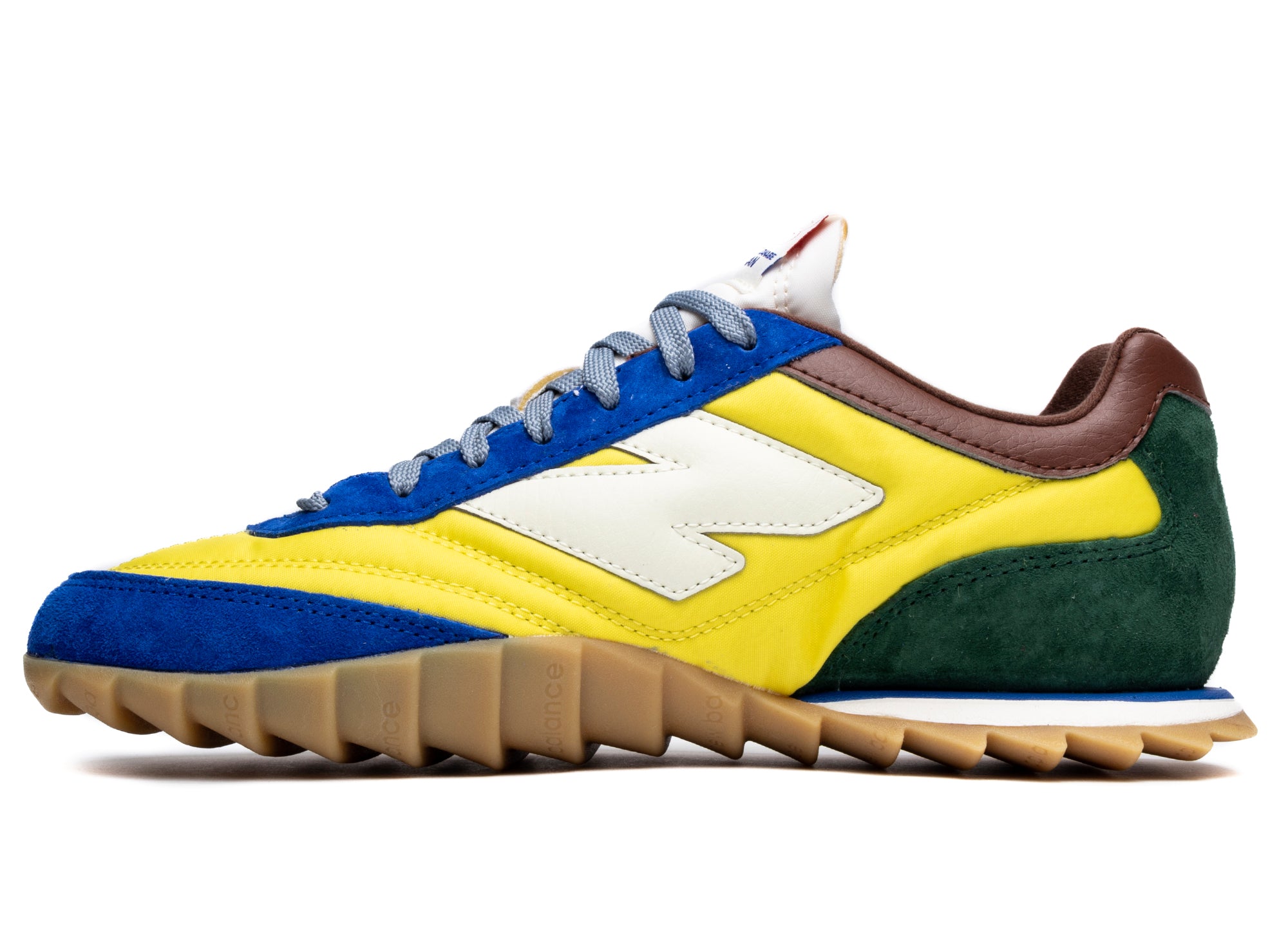 Junya Watanabe MAN x New Balance RC30 in Yellow and Blue