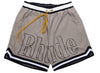 Rhude Basketball Swim Shorts in Khaki