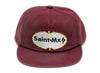 Saint Michael Eat Me 5 Panel Cap in Burgundy