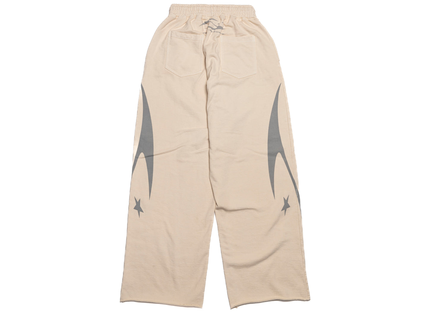 Hellstar Flame Sweatpants in White