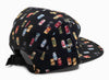 Acapulco Gold Built to Fit AOP Strapback Hat in Black