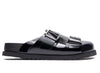 Birkenstock 1774 222 West Shiny Leather in Black