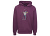 Eastside Golf Core Fleece Swingman Hoodie in Blackberry Wine