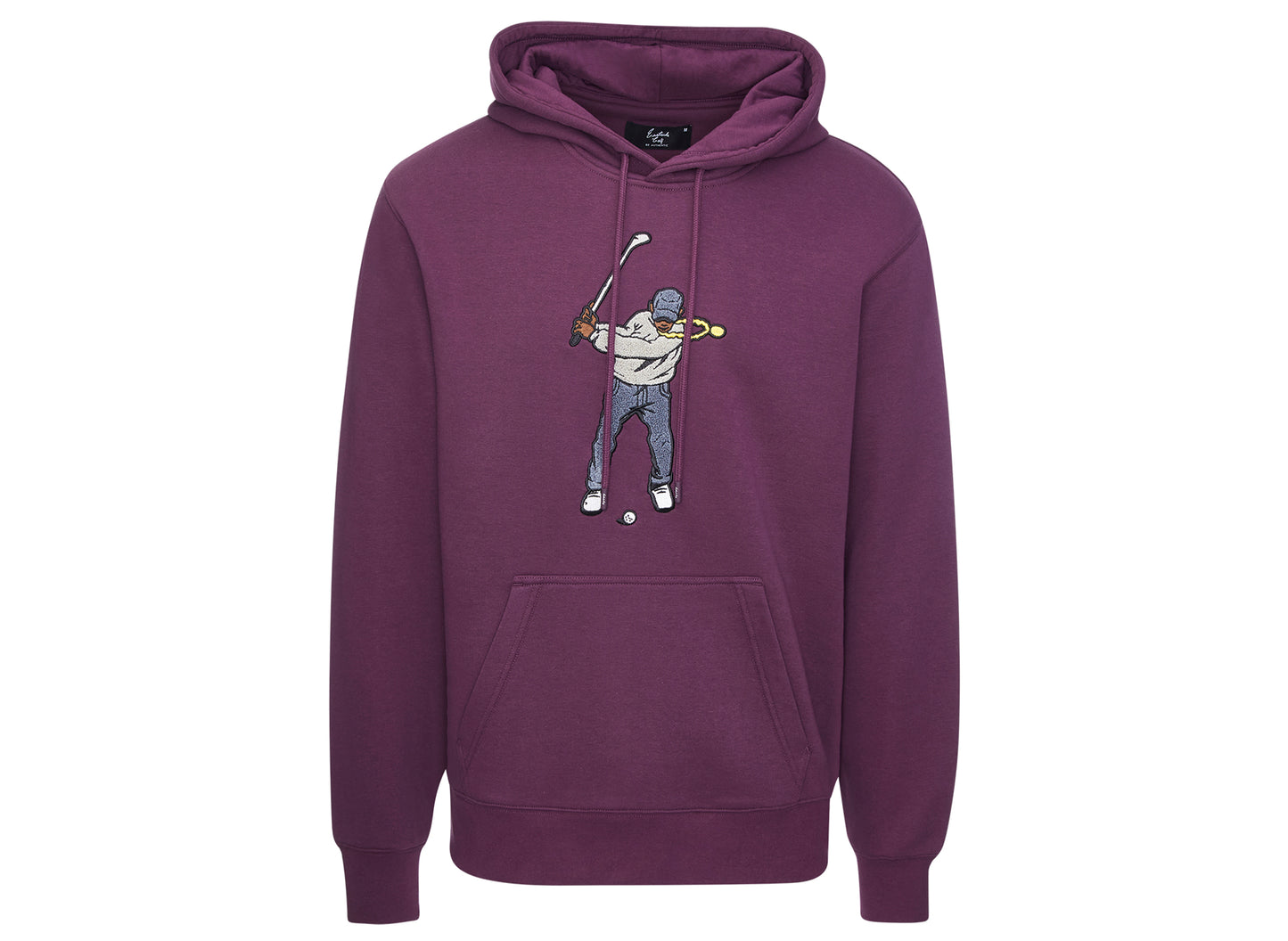 Eastside Golf Core Fleece Swingman Hoodie in Blackberry Wine