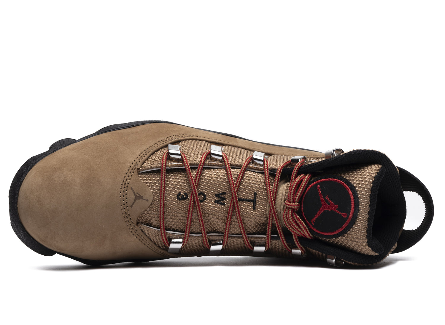 Jordan Winterized 6 Rings FV3826-202 in Rocky Tan, Varsity Red and Black - product view 4