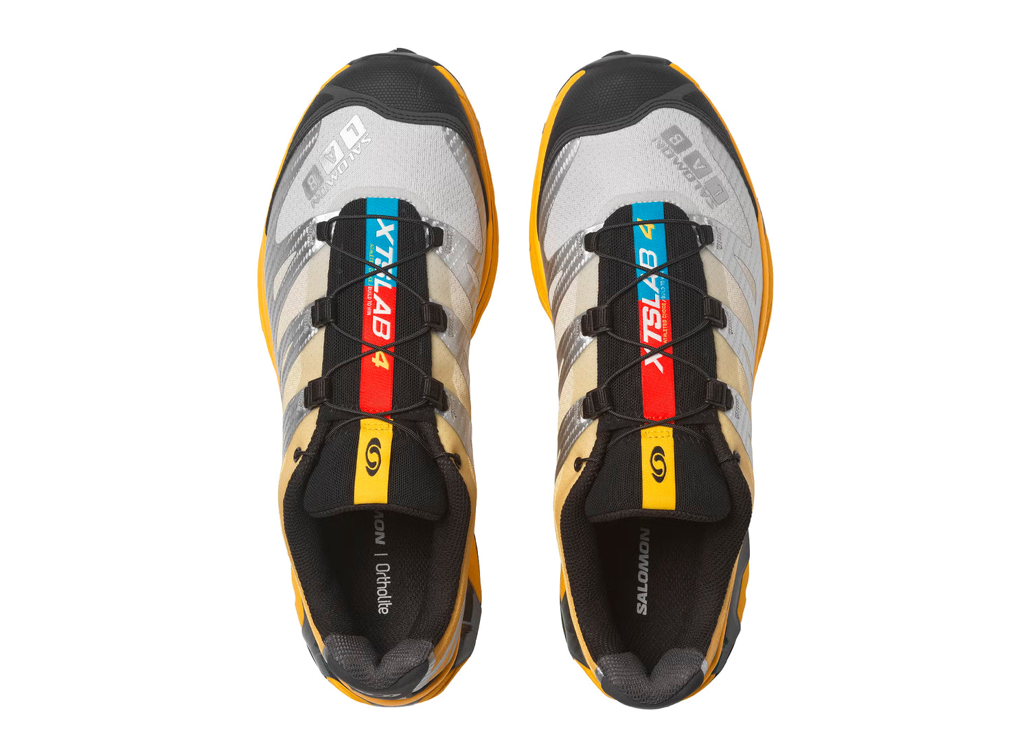 Salomon XT-4 OG in Silver / Lemon – view 4