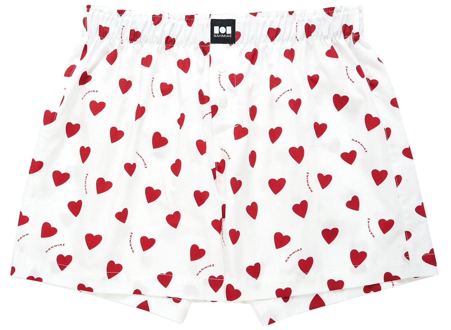 Nahmias Sweetheart Boxer in White