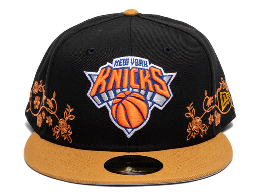 New Era Floral Vine New York Knicks Fitted Hat xld