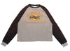 Rhude Black Hills Raglan L/S Tee