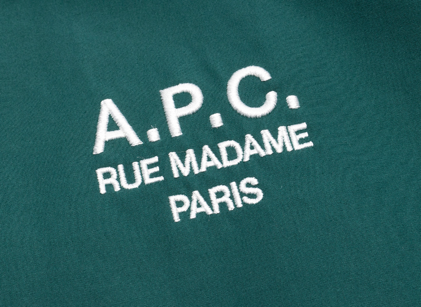 A.P.C. Regis Button Up Blouson in Green