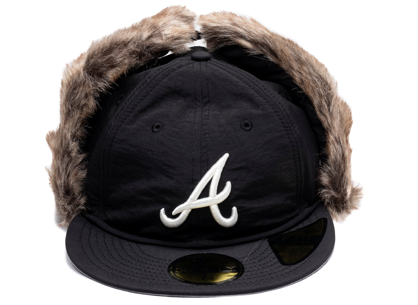 New Era Atlanta Braves Winter Dog Ear Fitted Hat – Oneness Boutique