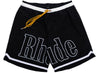 Rhude Basketball Swim Shorts in Black