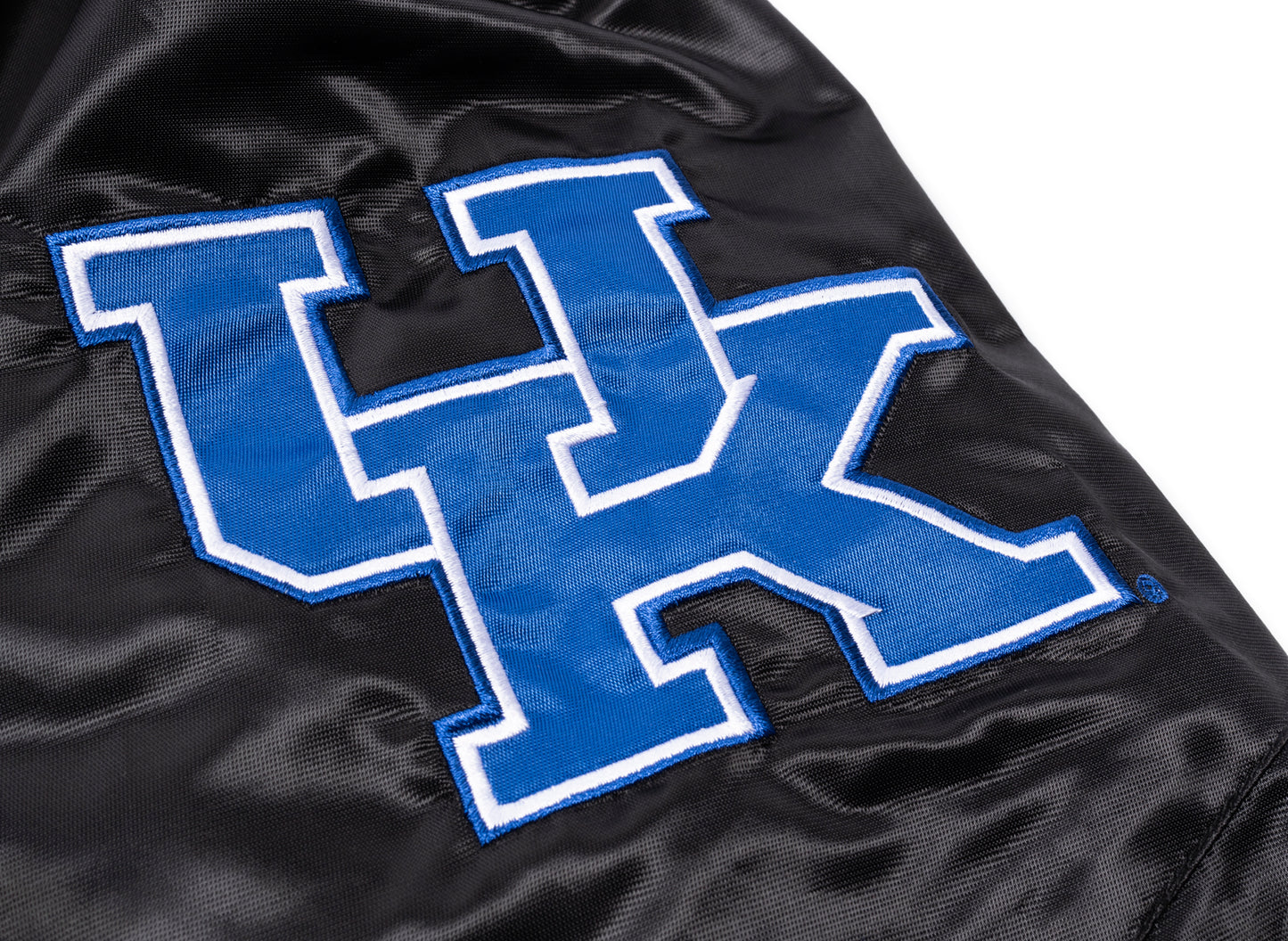 Starter Oneness Exclusive Kentucky Wildcats Poly Jacket in Black