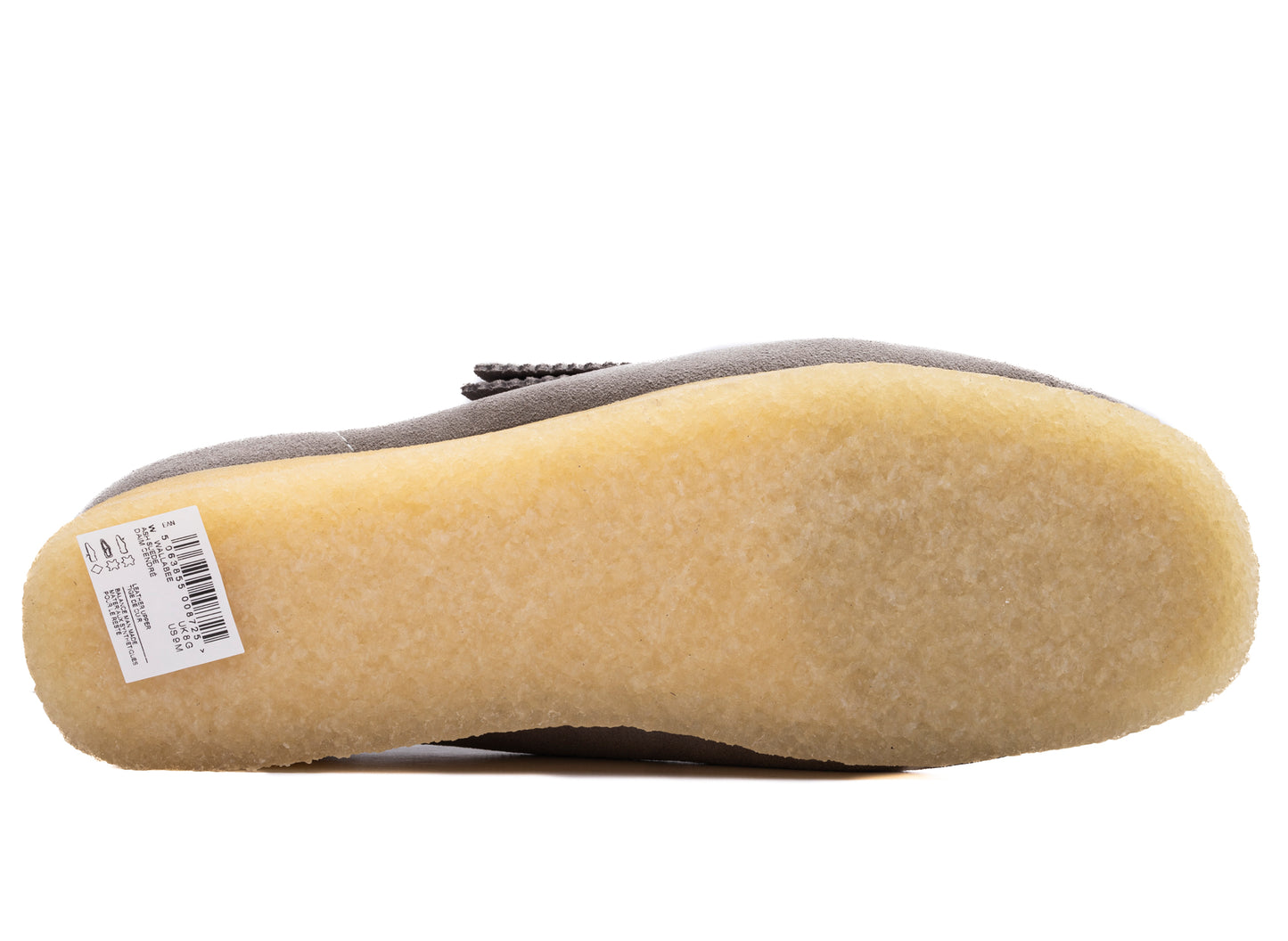 Clarks Wallabee in Ash Suede