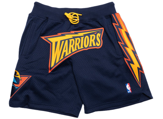 Mitchell & Ness NBA 7 Inch Just Don Warriors Shorts
