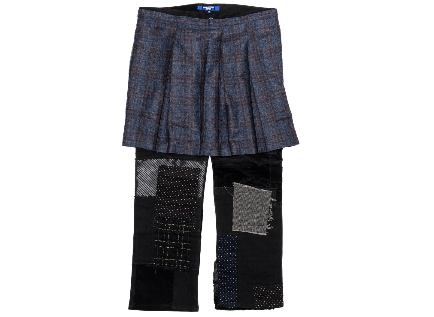 Junya Watanabe MAN Stretch Cotton Pants in Black Mix