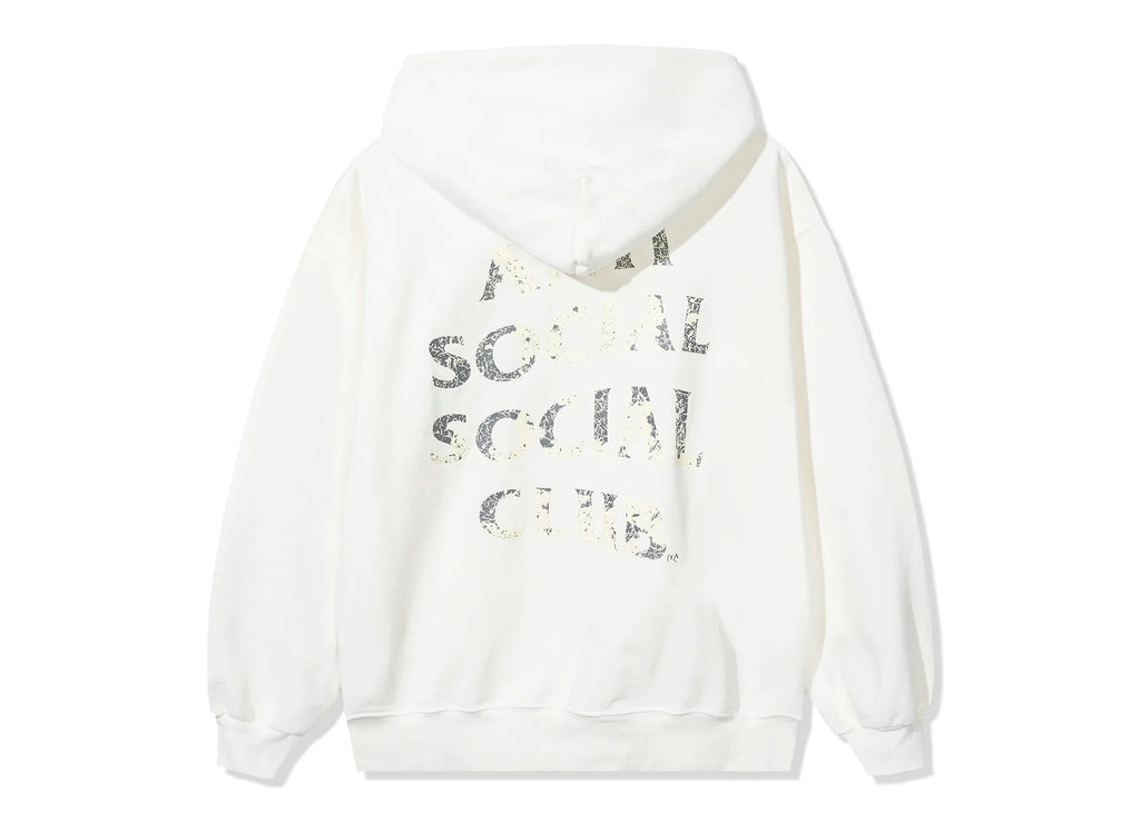 Anti Social Social Club Mind Game Weathered Hoodie in Natural