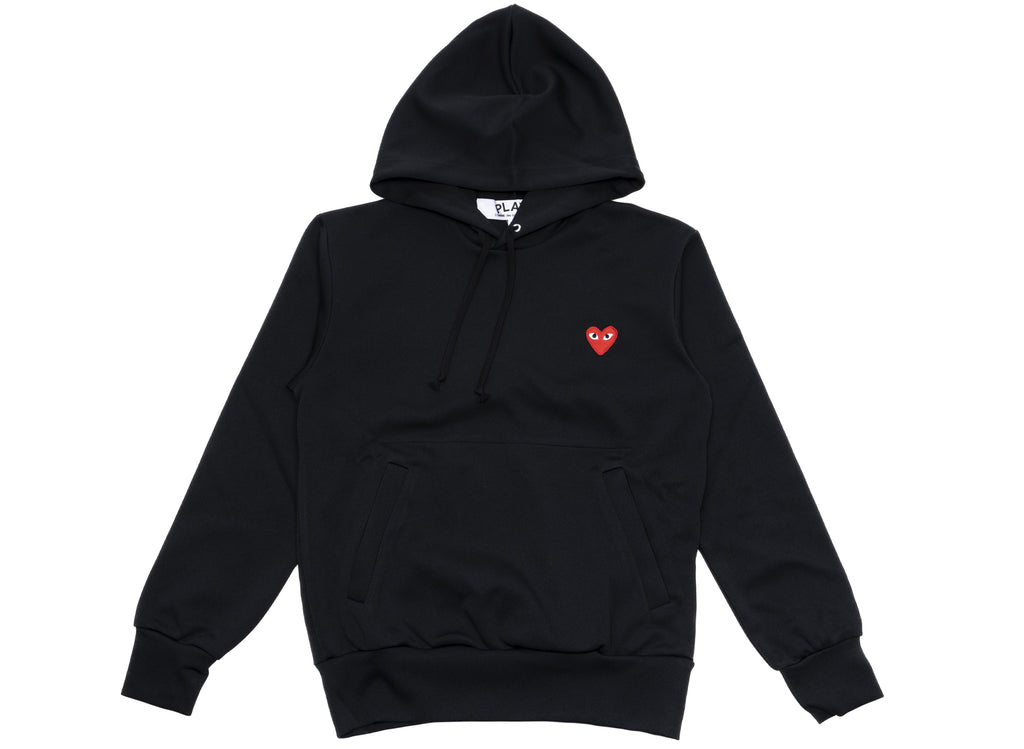 Comme des Garçons Play Men's Heart Hoodie 'Black'