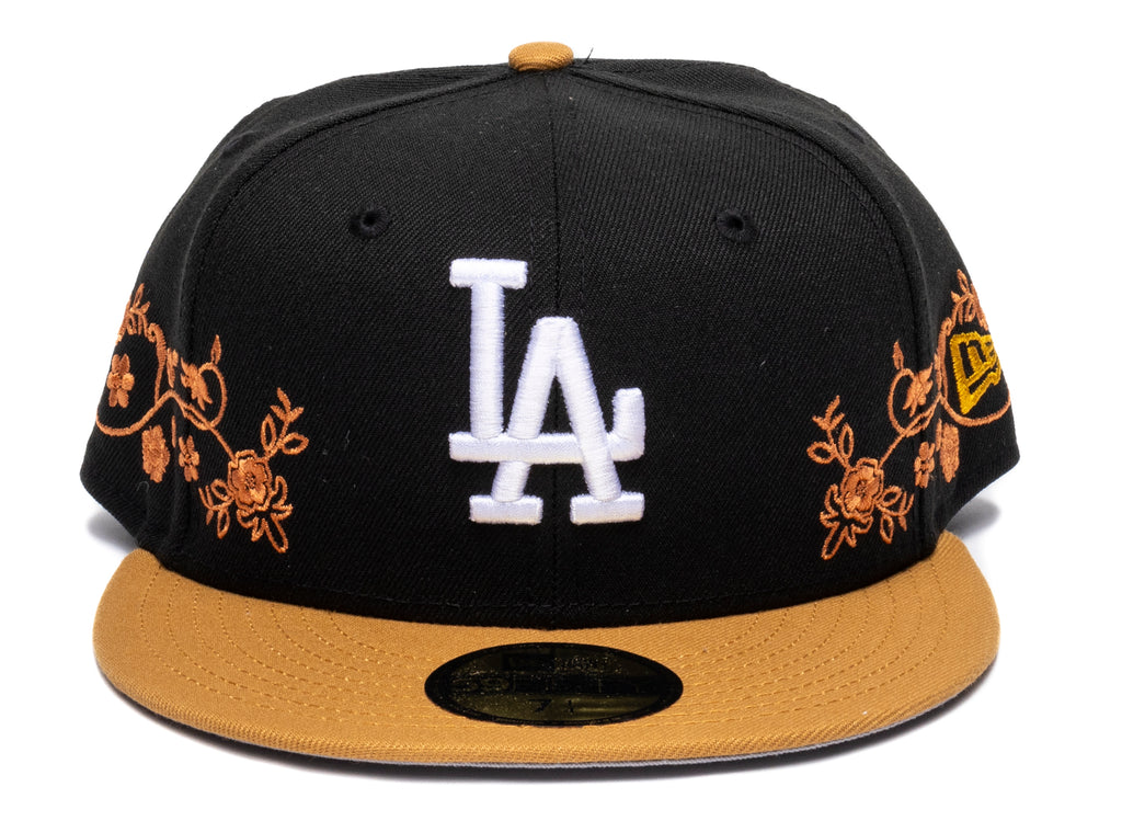 New Era Floral Vine Los Angeles Dodgers Fitted Hat