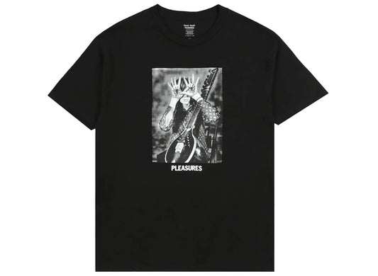 Pleasures x Sonic Youth Star Power Tee in Black