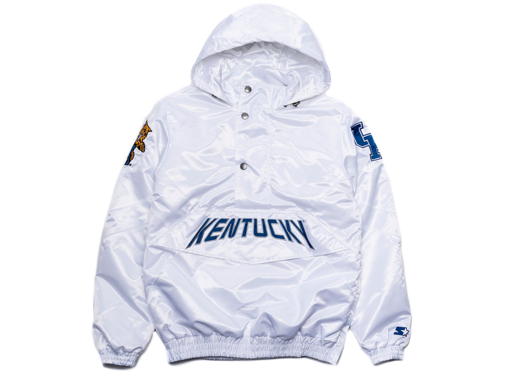 Starter Oneness Exclusive Kentucky Wildcats Poly Jacket in White
