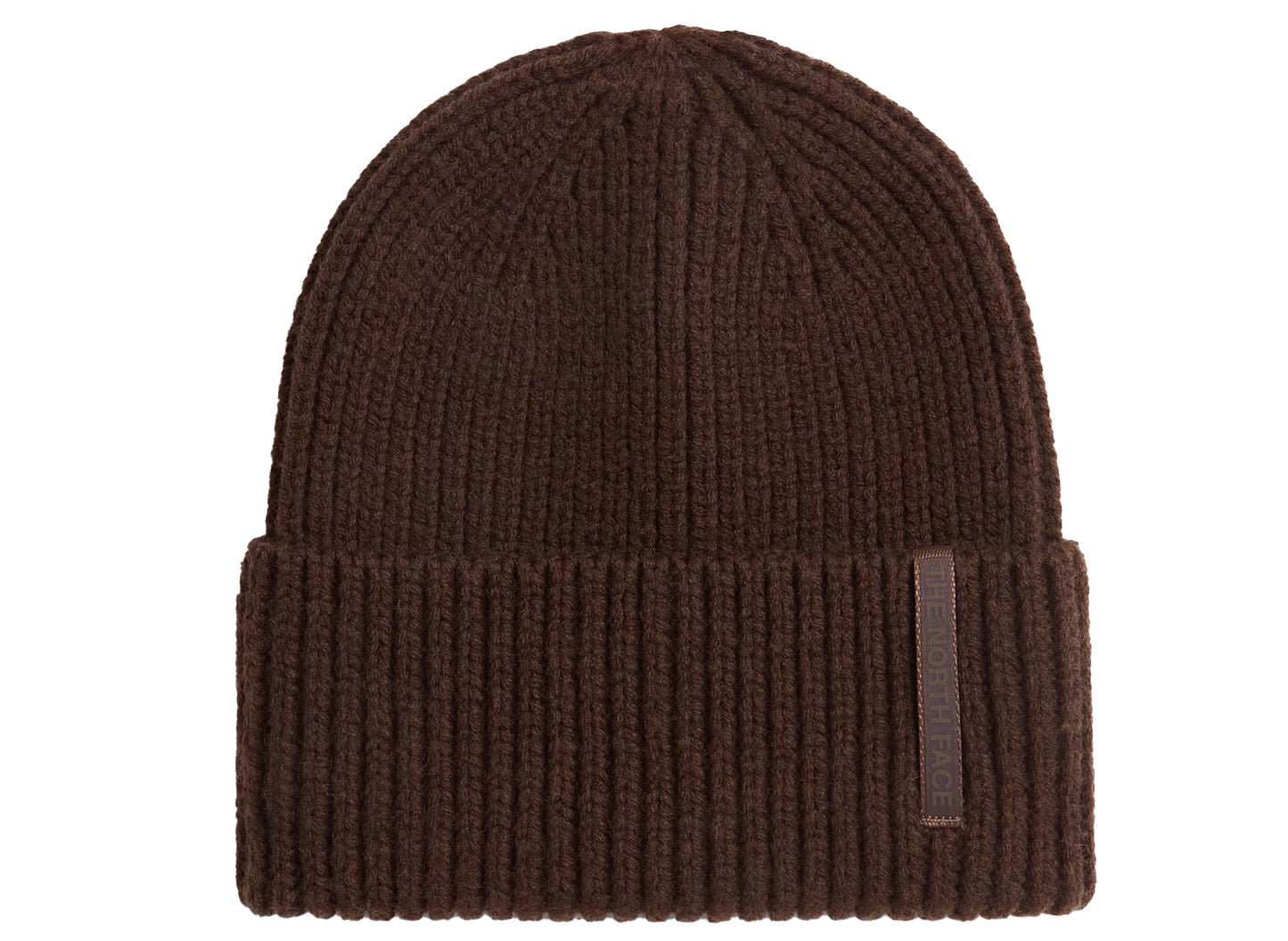 The North Face Wool Blend Beanie in Dark Chestnut