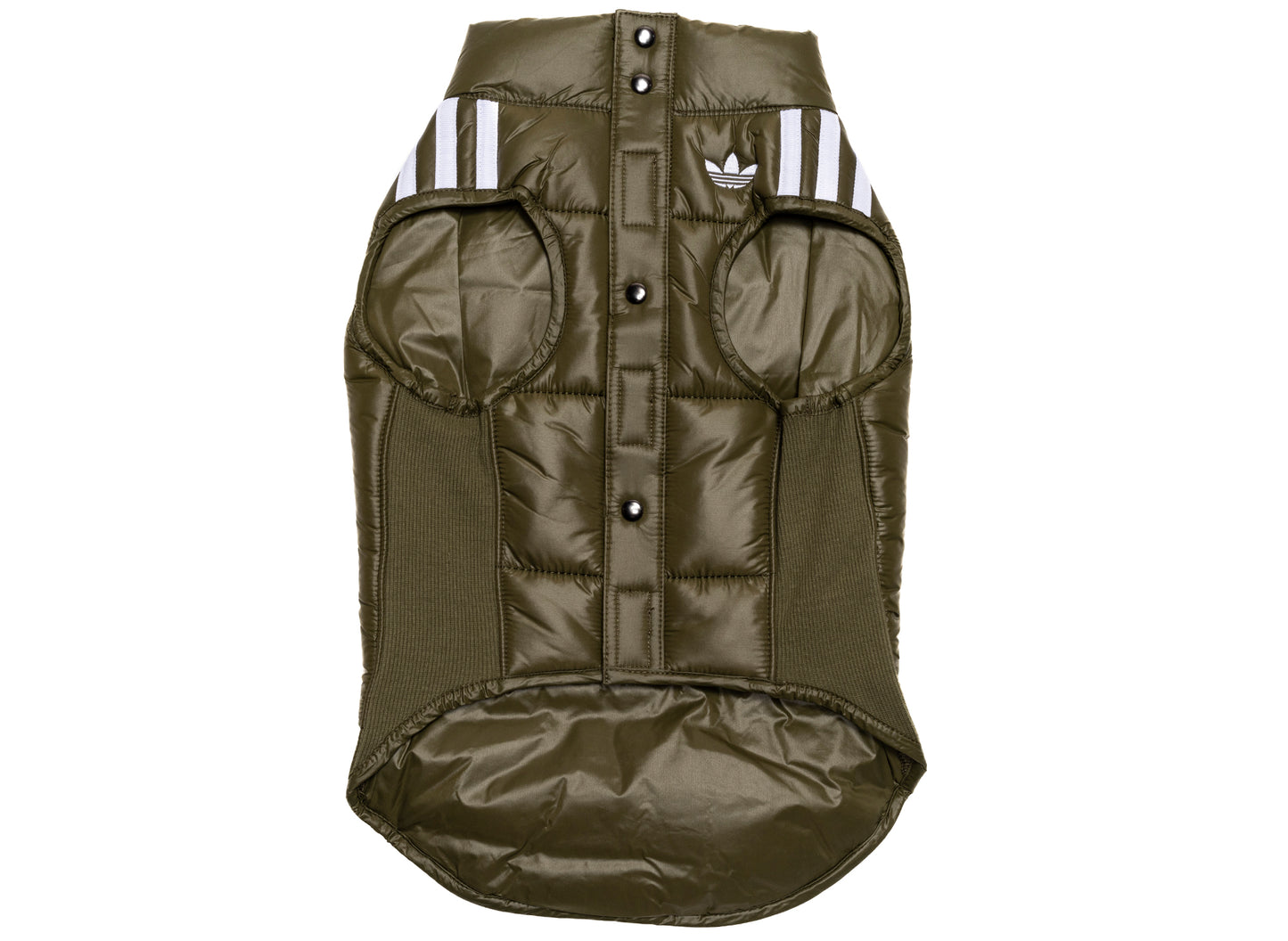 adidas Pet Padded Vest in Focus Olive / White