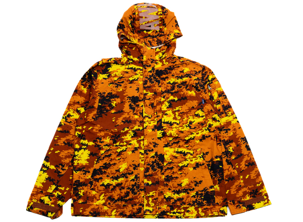 Awake NY Camo Ripstop Jacket in Orange