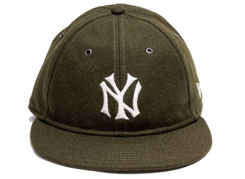 New Era New New York Yankees Wool Fitted Hat in Green