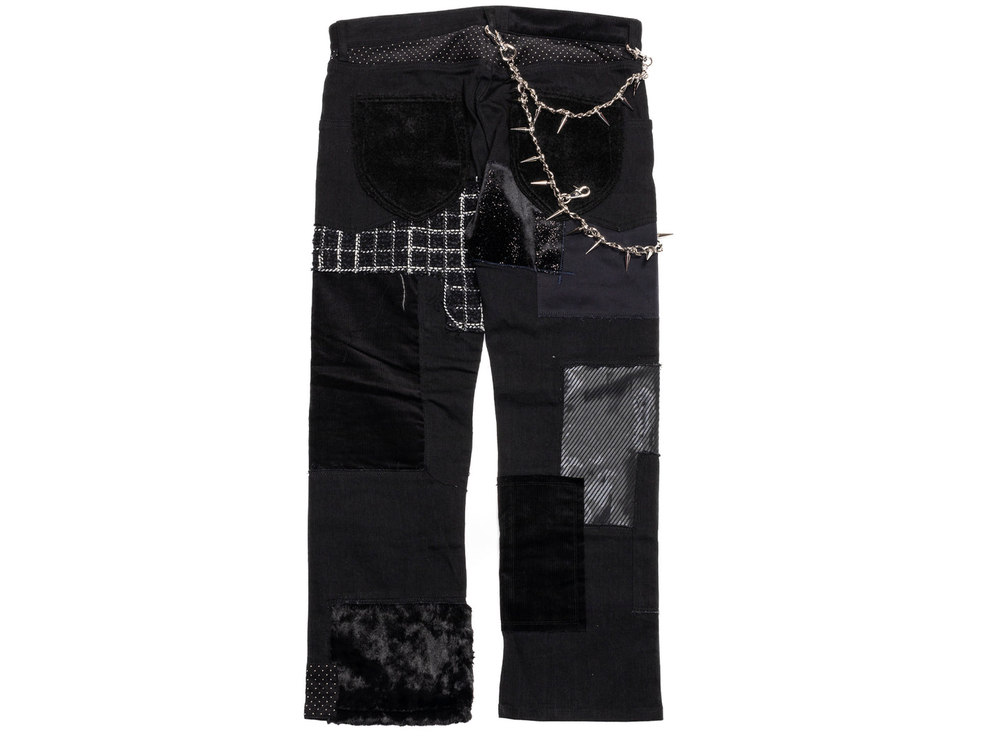 Junya Watanabe MAN Stretch Cotton Pants in Black Mix