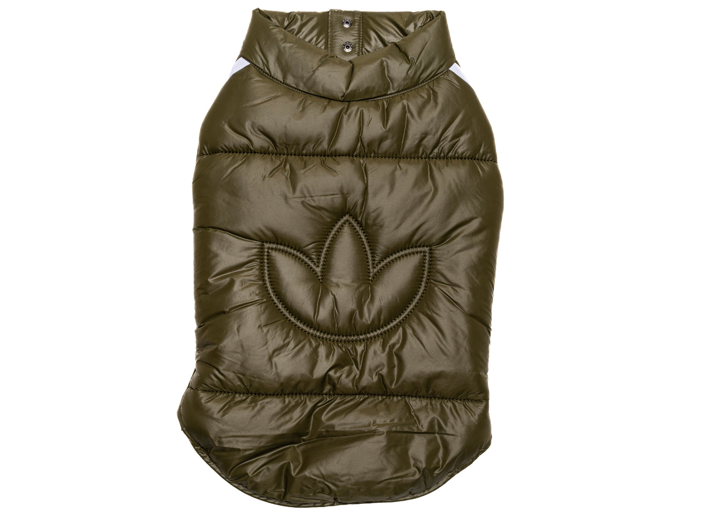 adidas Pet Padded Vest in Focus Olive / White