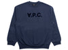 A.P.C. Grand VPC Oversized Sweatshirt in Blue