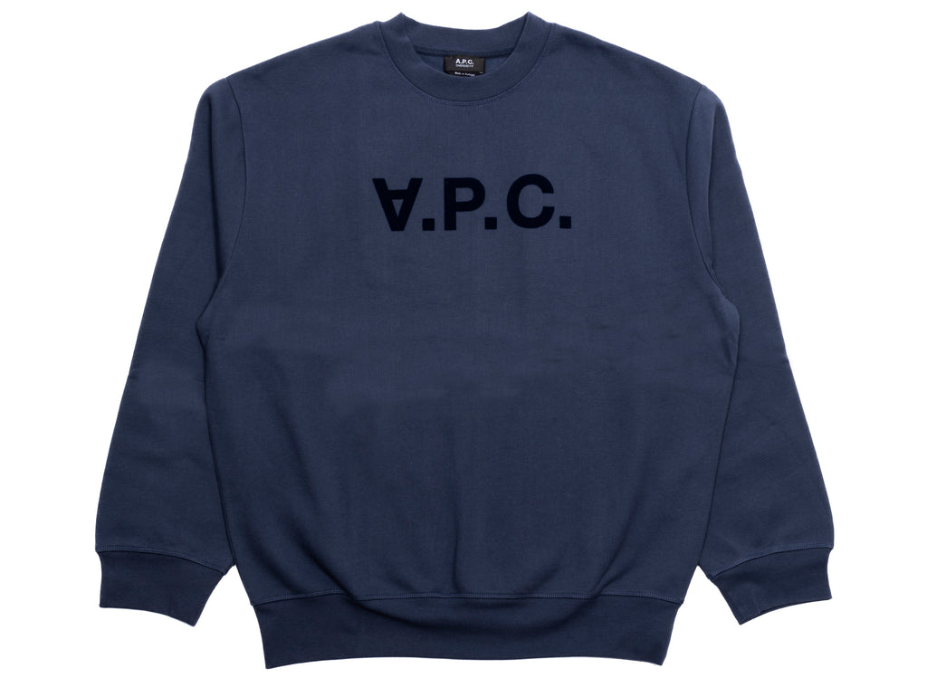 A.P.C. Grand VPC Oversized Sweatshirt in Blue